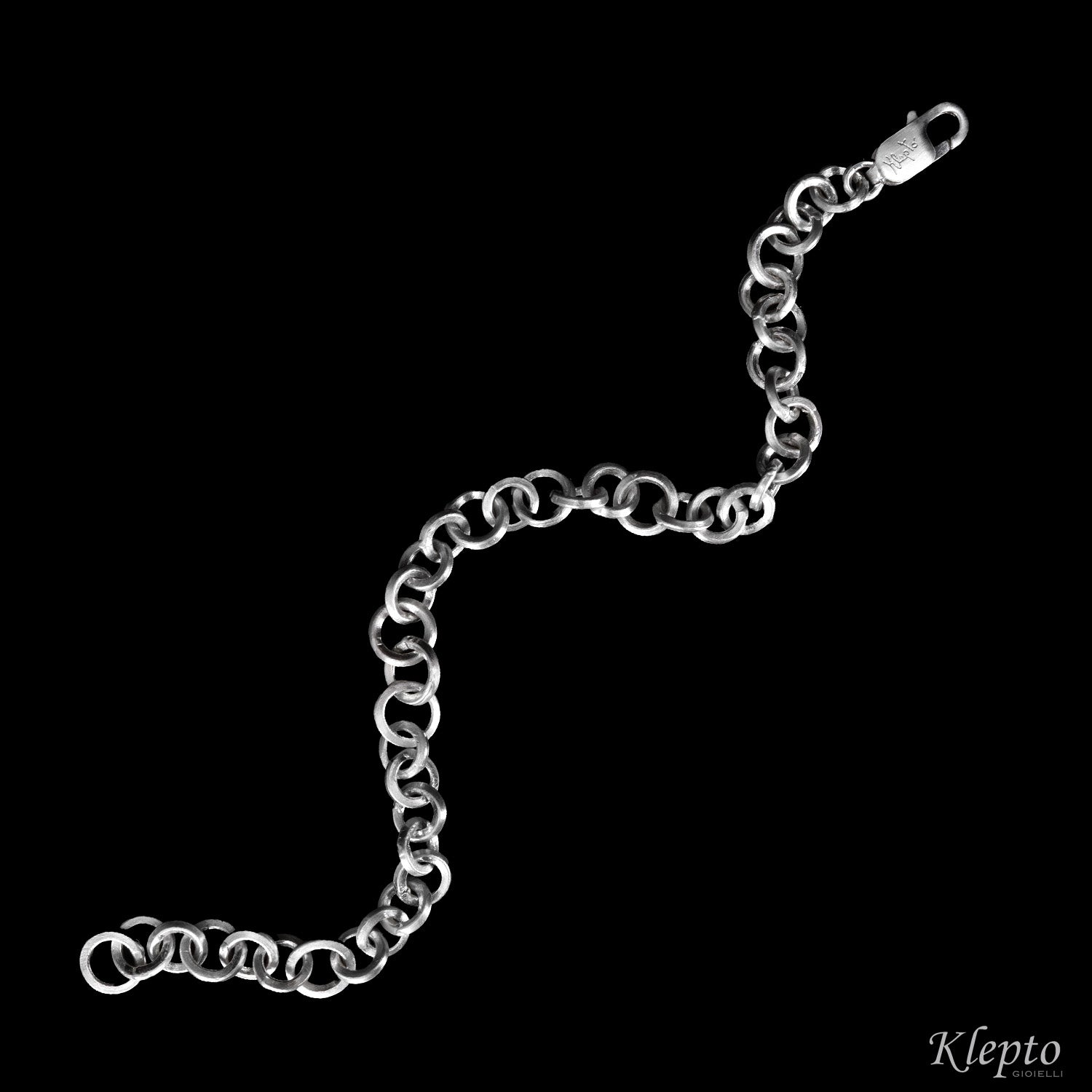 Silver Silnova® Ring Bracelet
