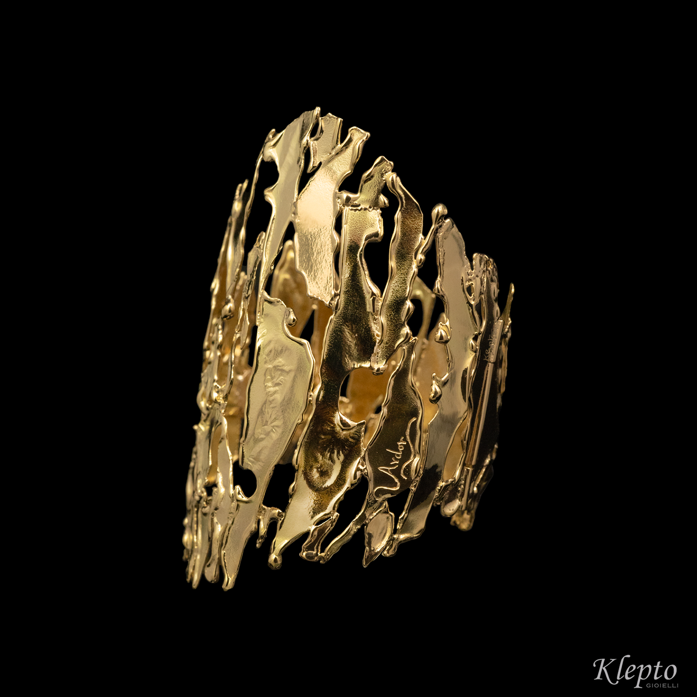 Yellow gold bracelet "Ardor"