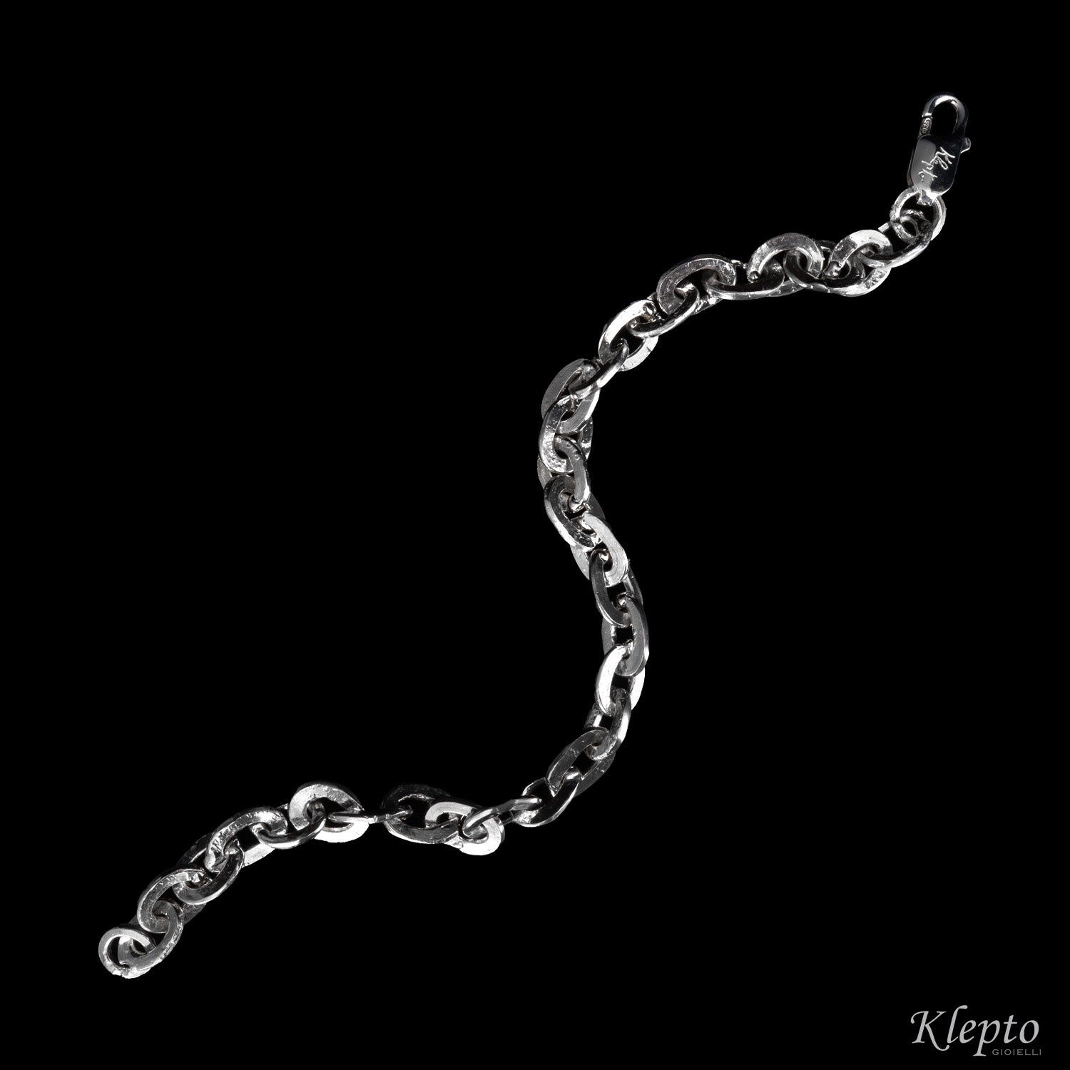 Silver Silnova® Ring Bracelet