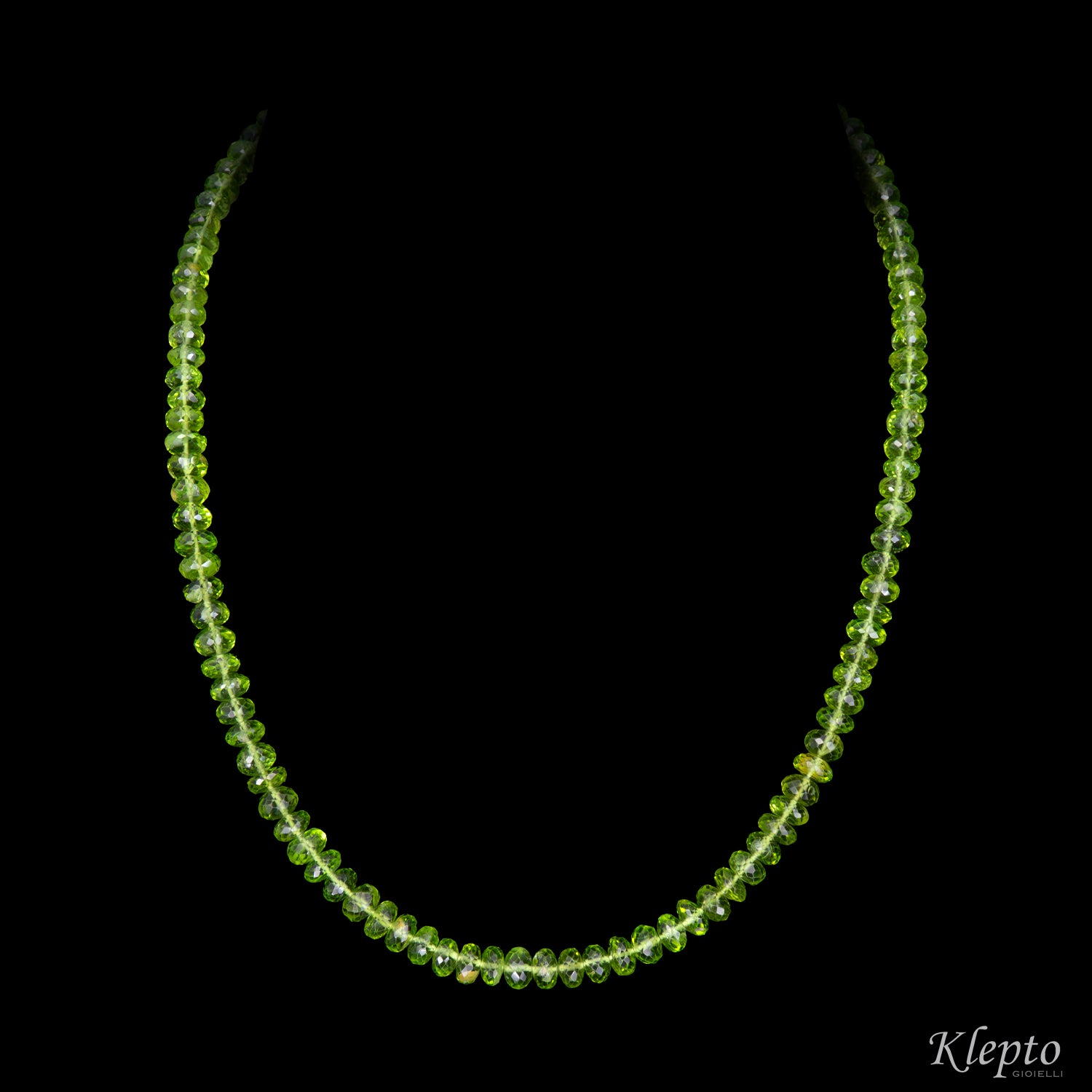 Necklace with Peridot