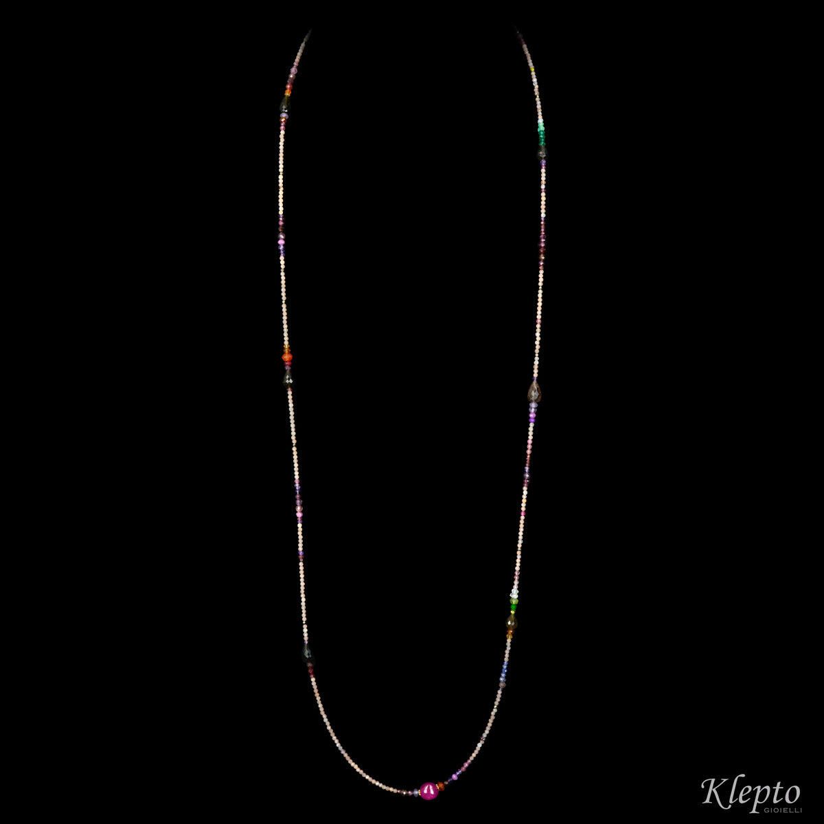 Long Rainbow necklace