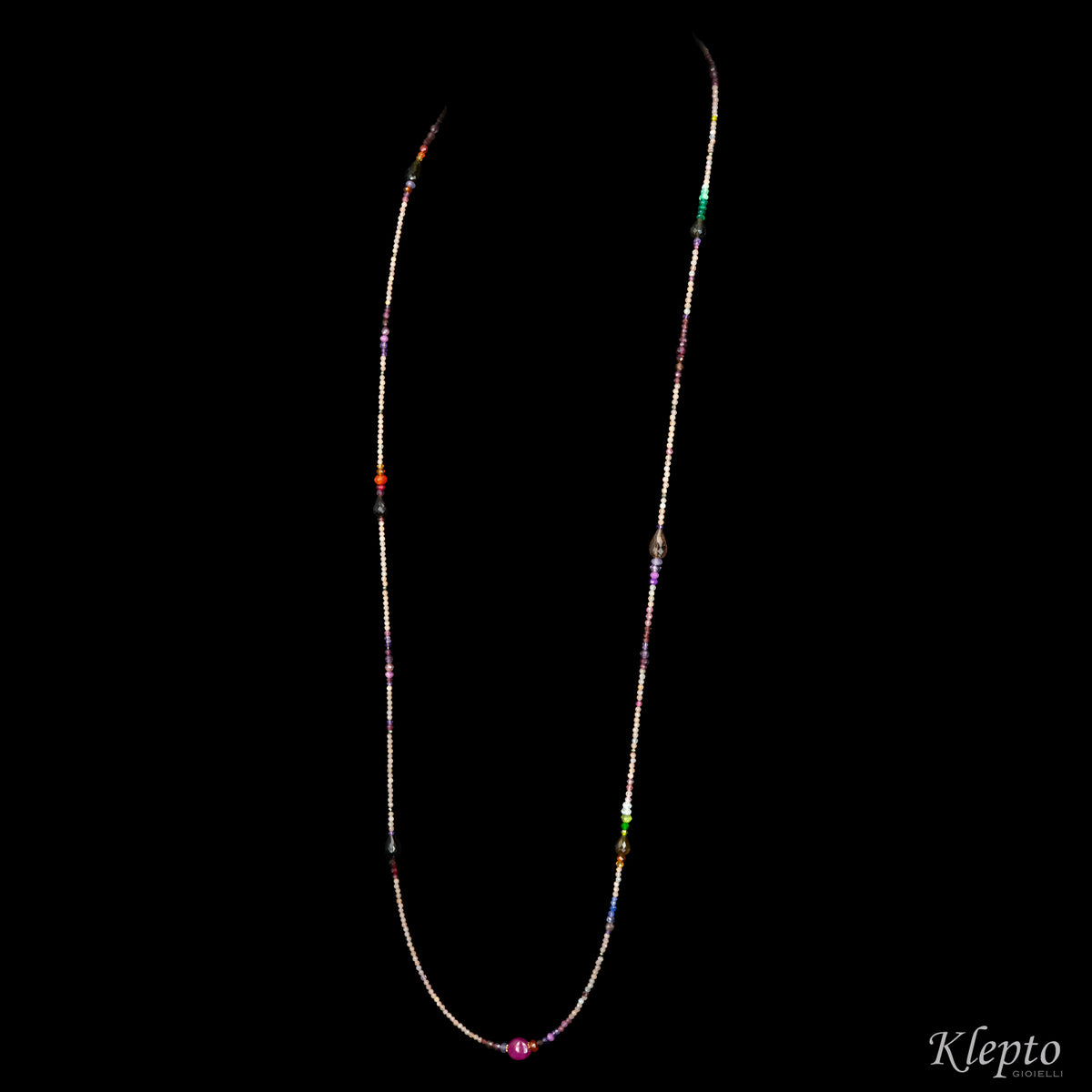 Long Rainbow necklace