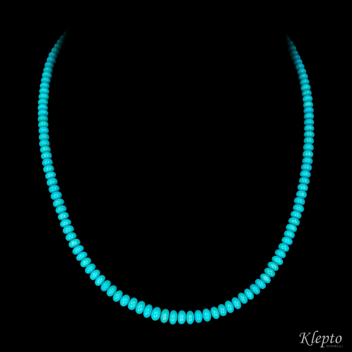 Turquoise choker necklace