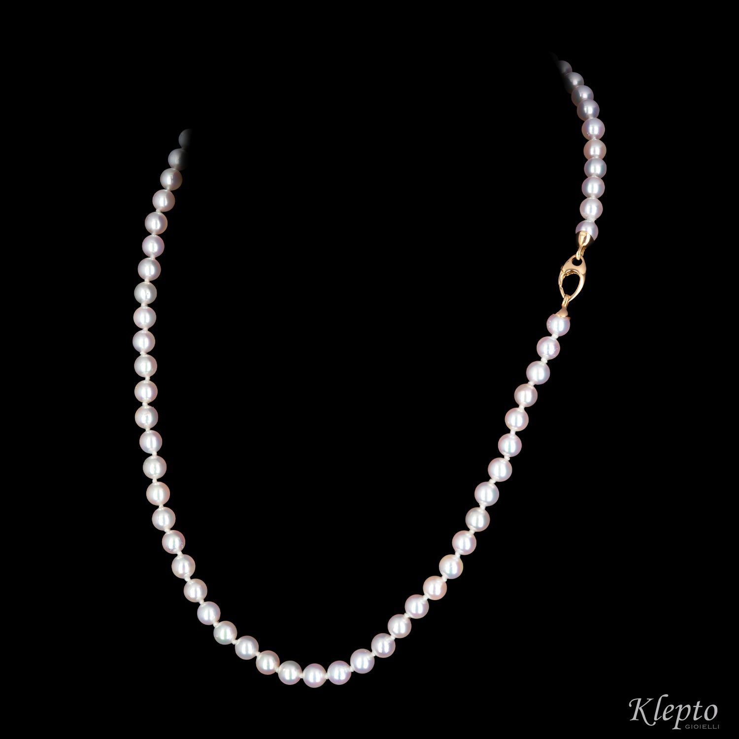 Necklace with Japanese Pearls