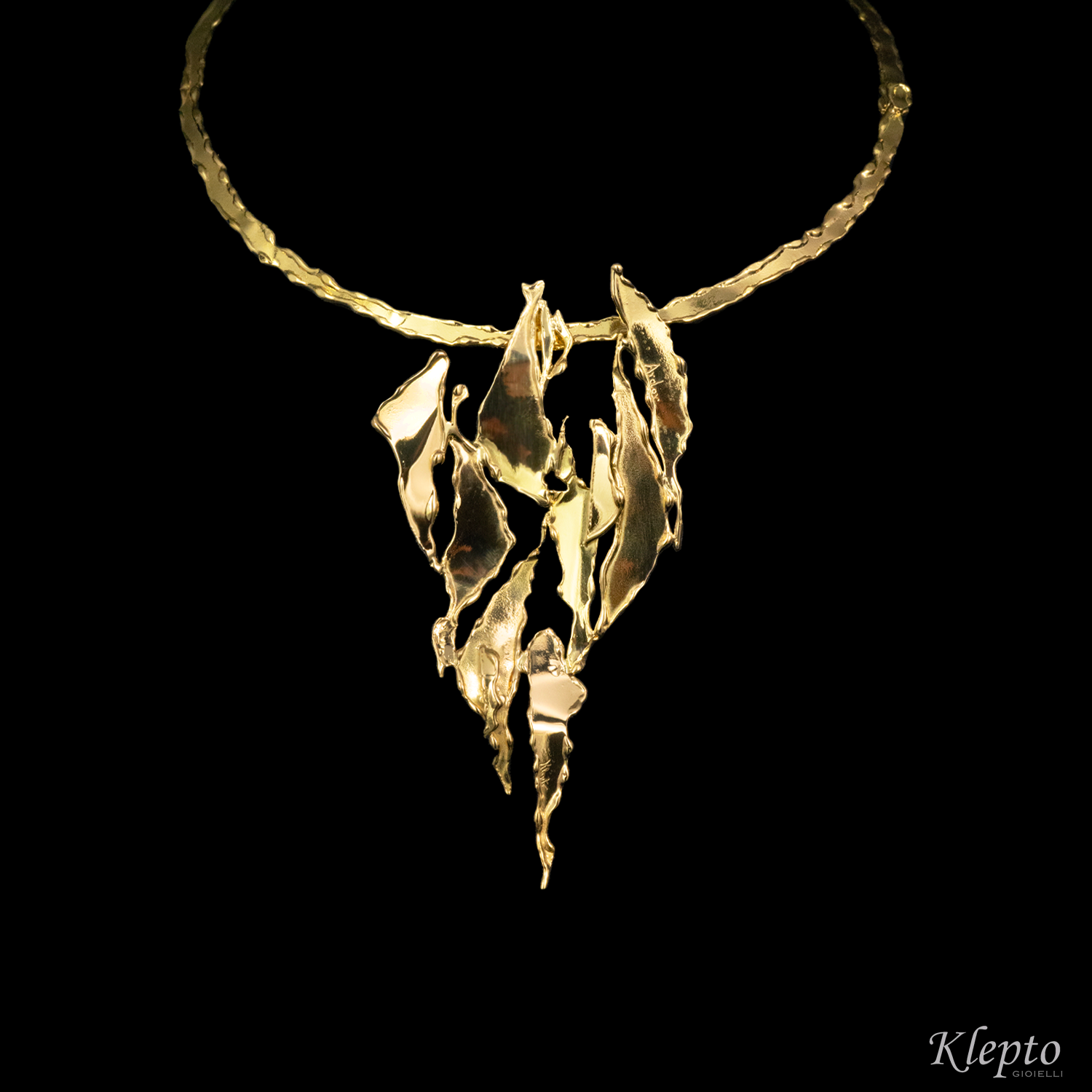 Collier in yellow gold "Ardor"