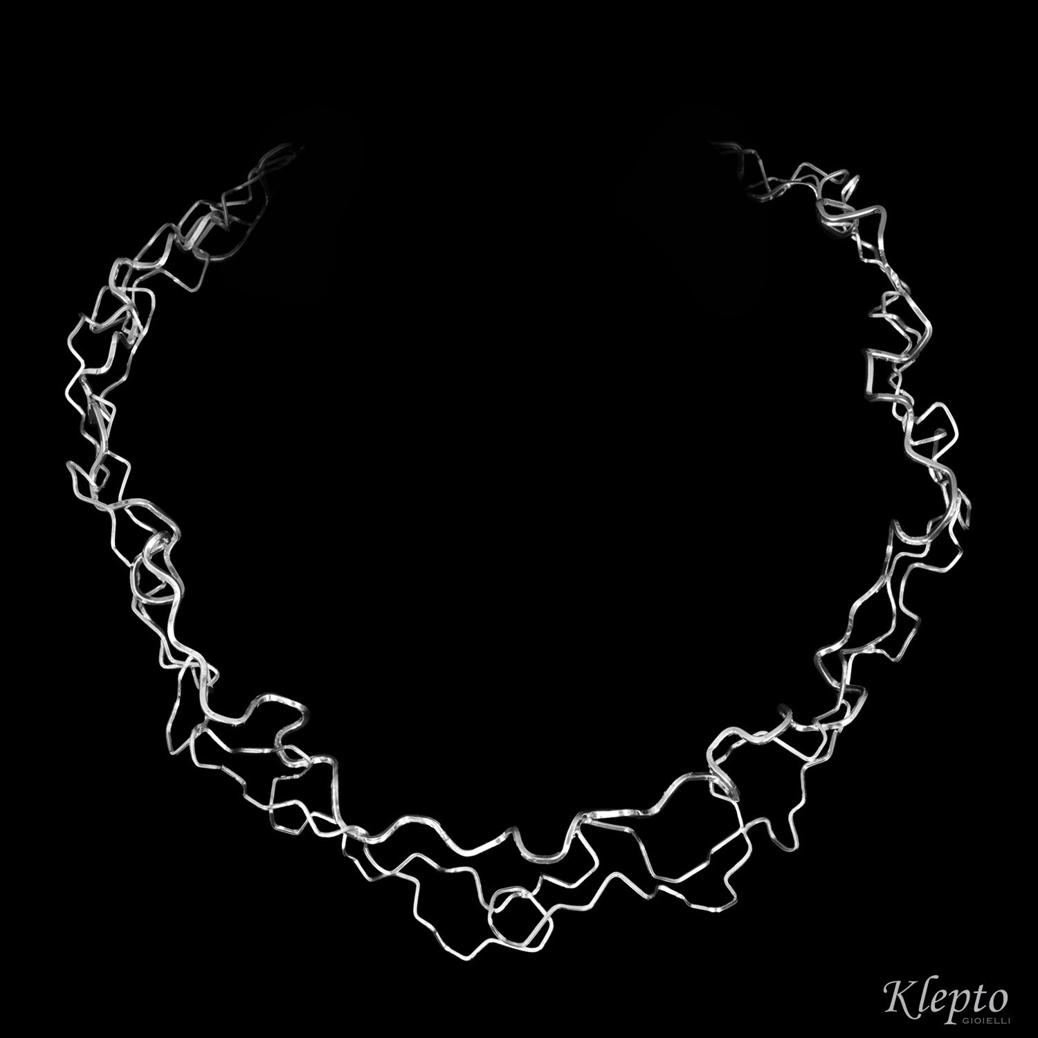 "Nebulosa" Silnova® Silver Necklace