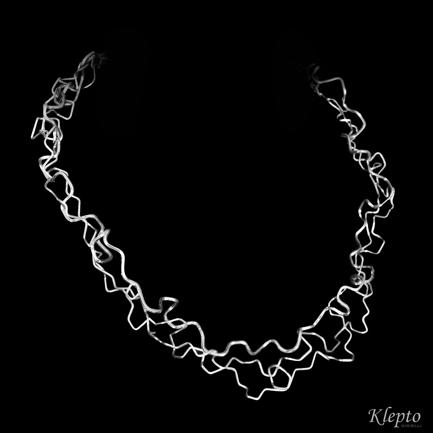 "Nebulosa" Silnova® Silver Necklace