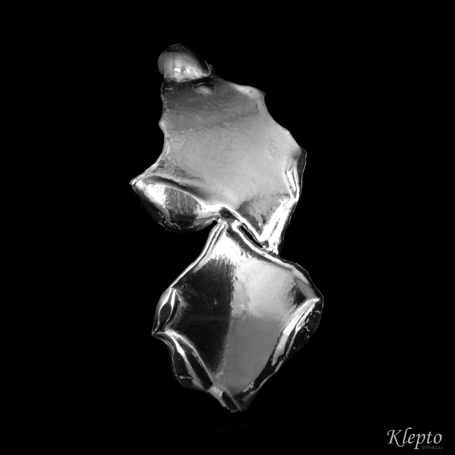 Silver Silnova® Plate Earrings