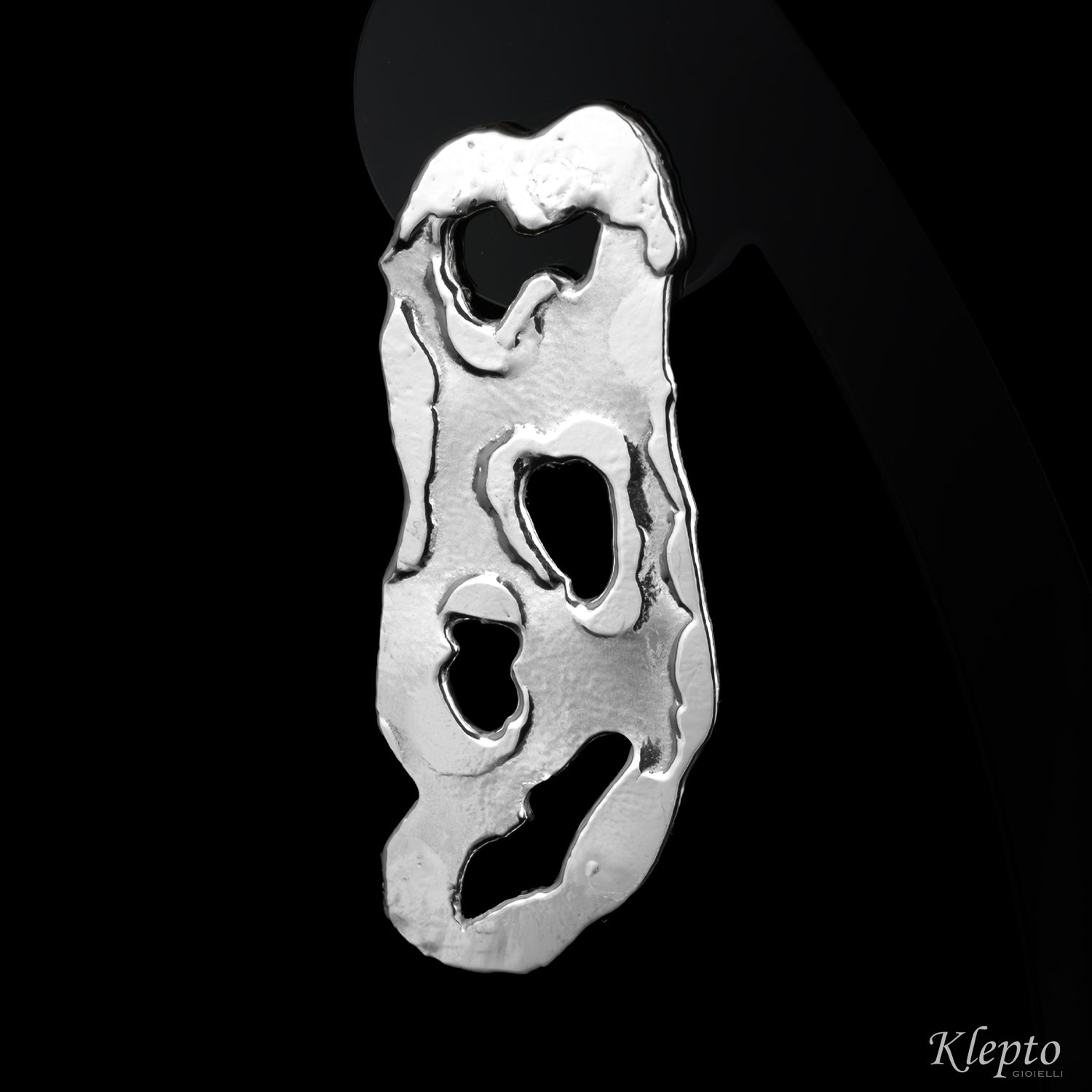 Flame-Fused Silver Silnova® Earrings