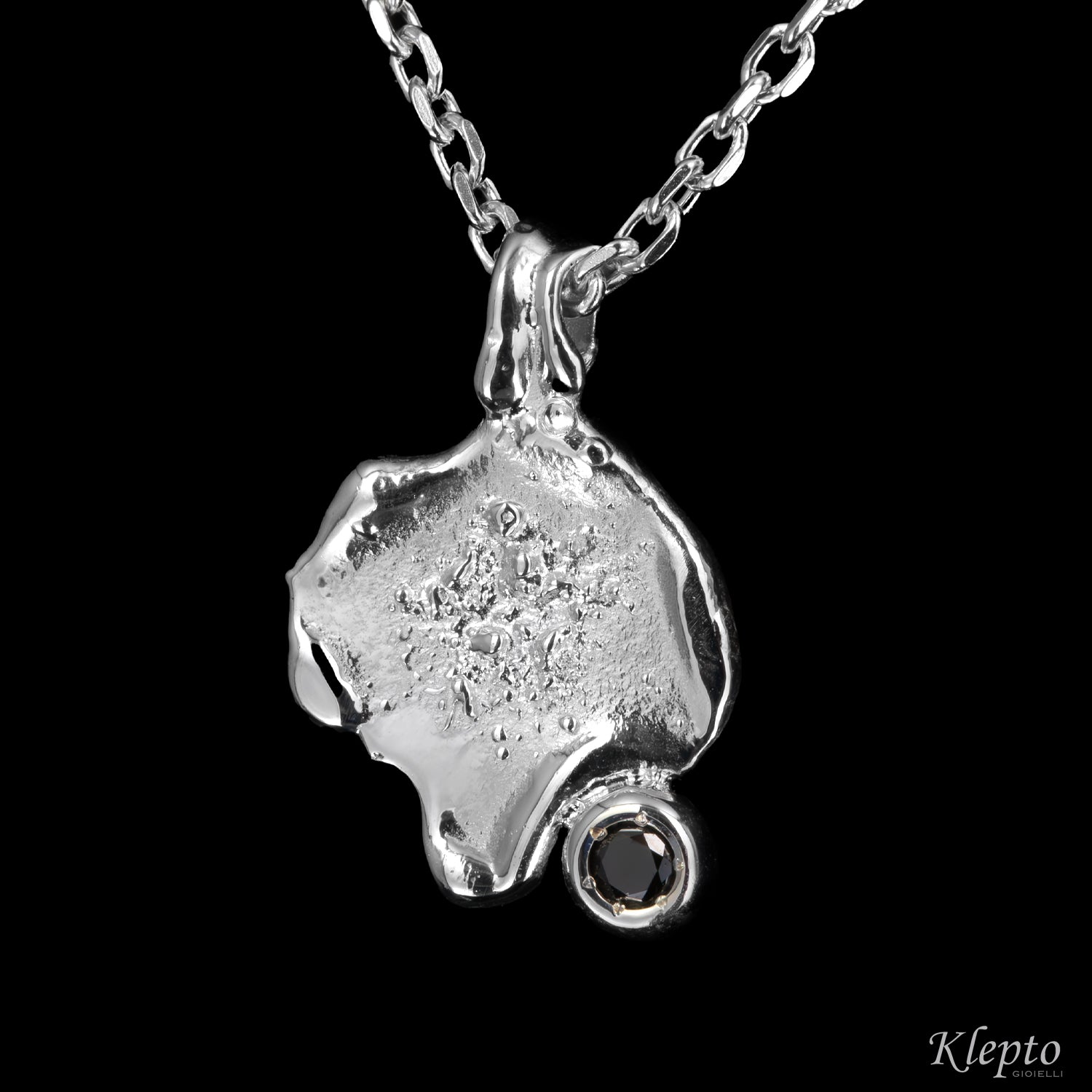 Silnova® “Oasi” Silver Pendant with Gemstones