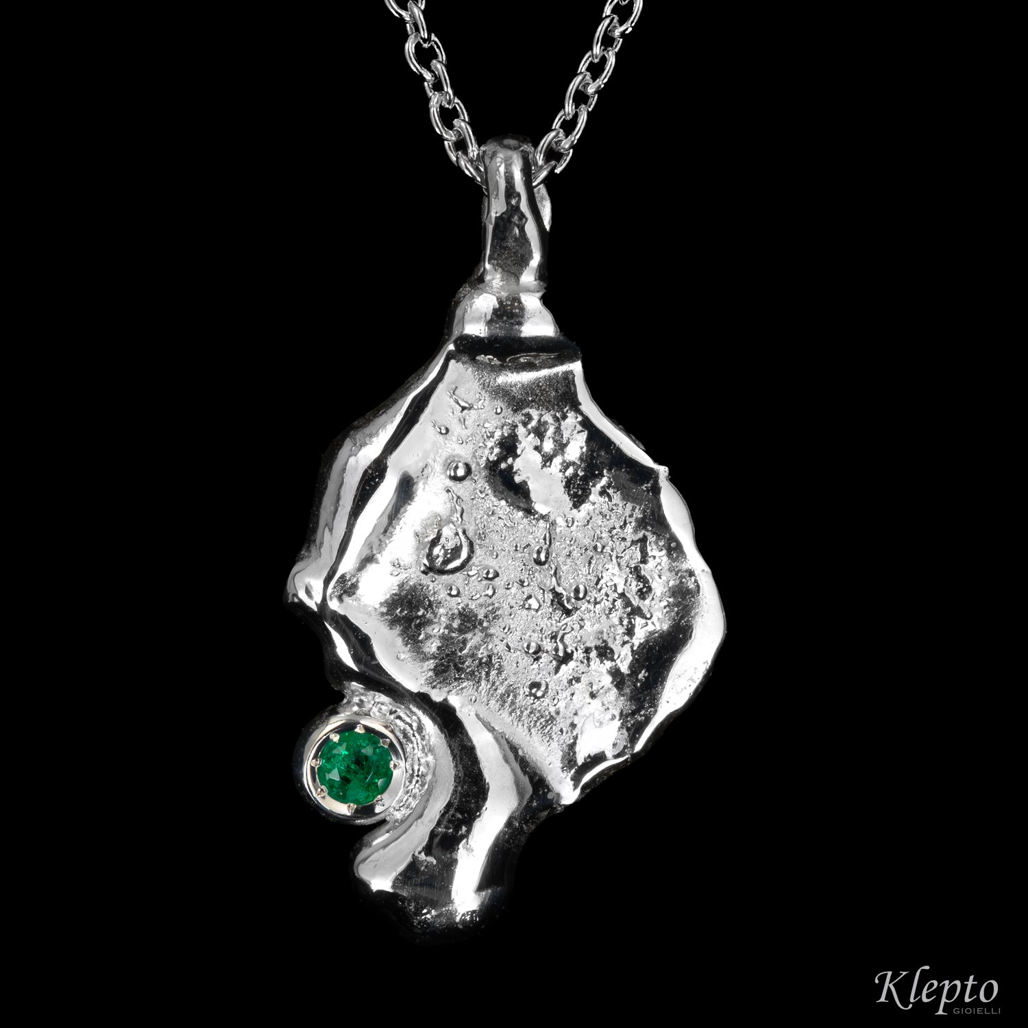Silnova® “Oasi” Silver Pendant with Gemstones