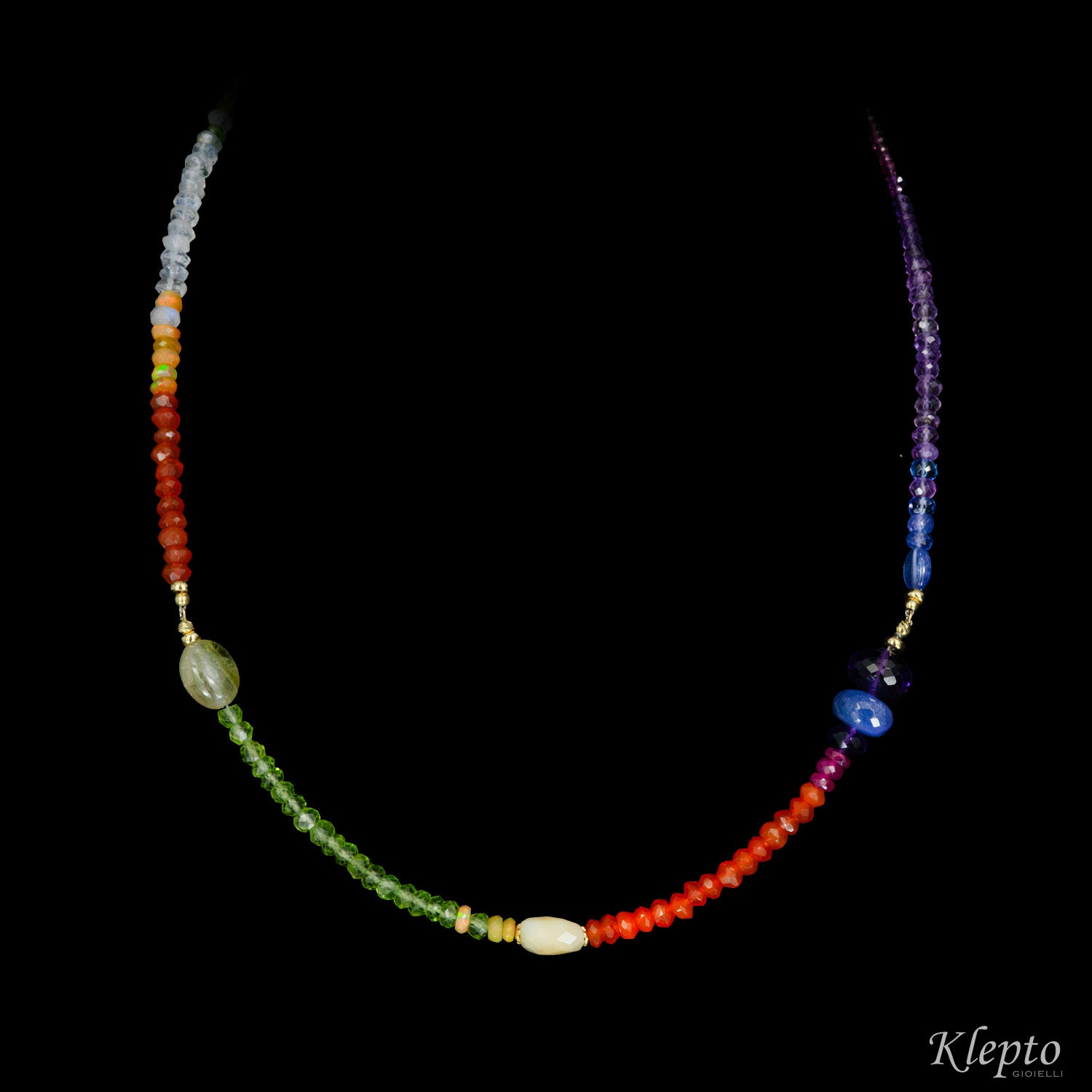 Short Rainbow necklace