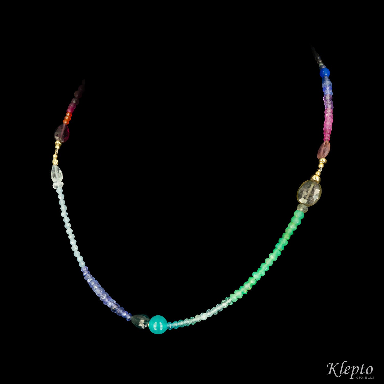 Short Rainbow necklace