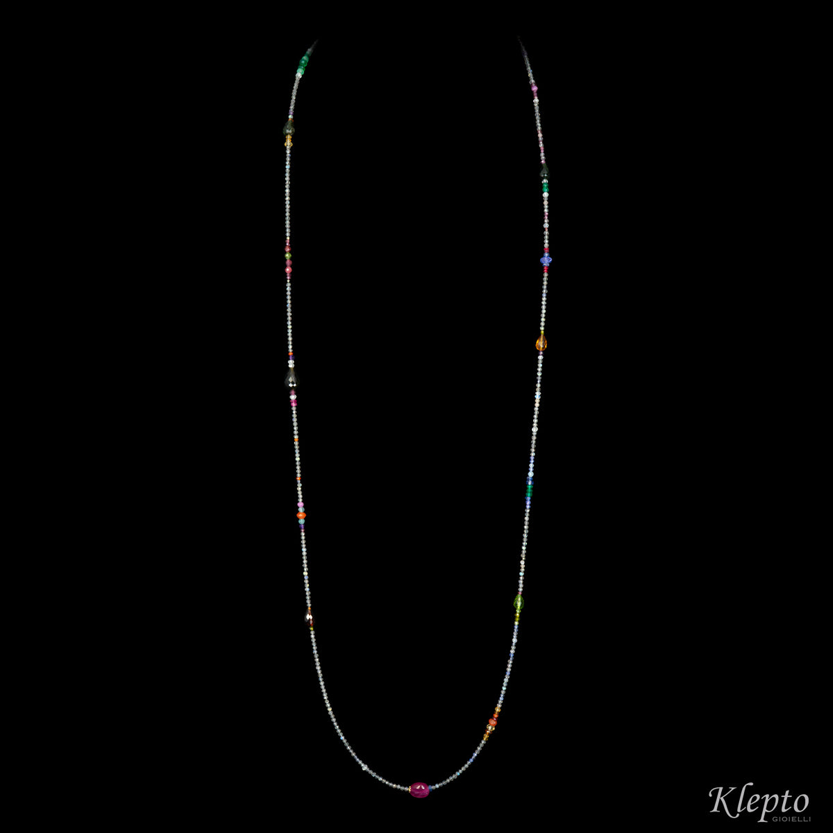 Long Rainbow necklace