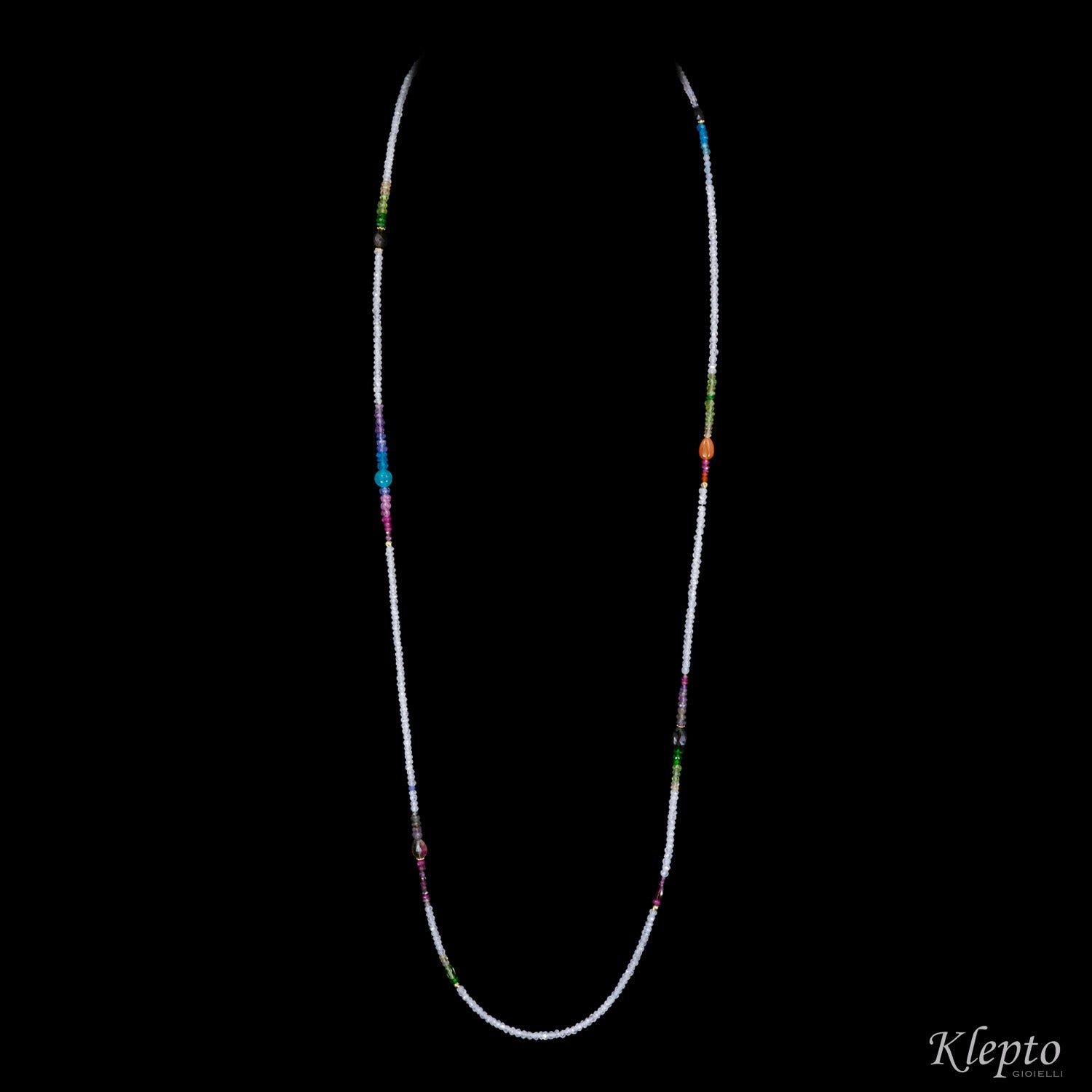 Long Rainbow Necklace