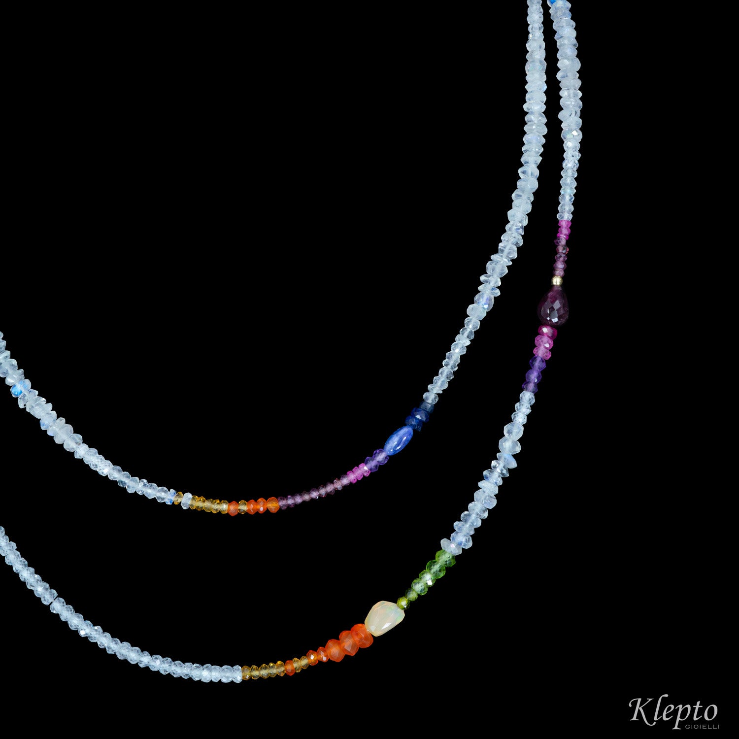 Long Rainbow Necklace