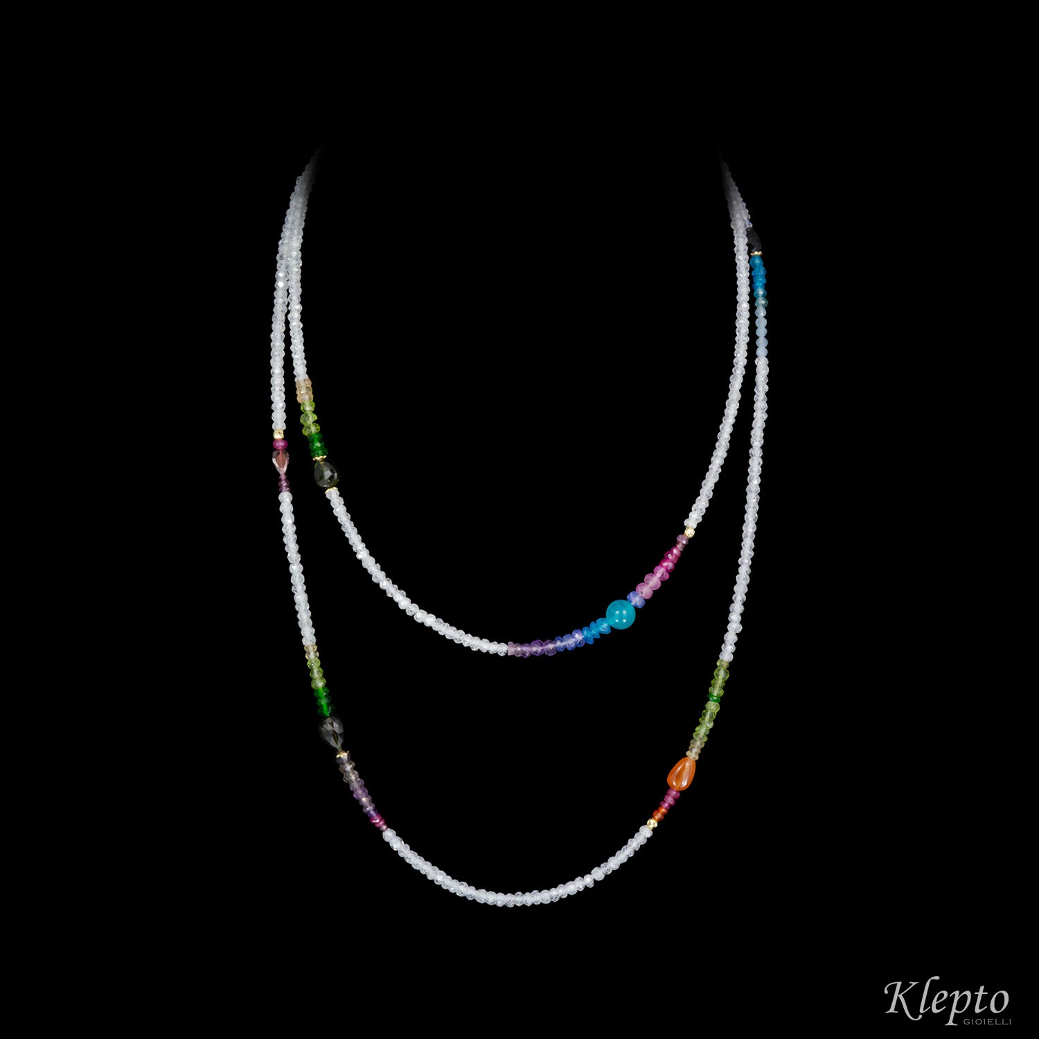 Long Rainbow Necklace