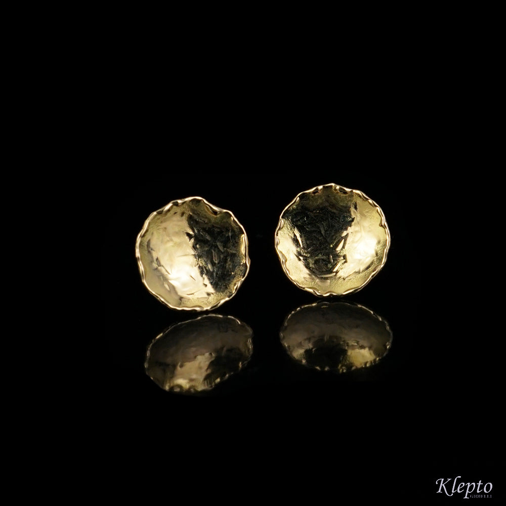 Teresina yellow gold earrings